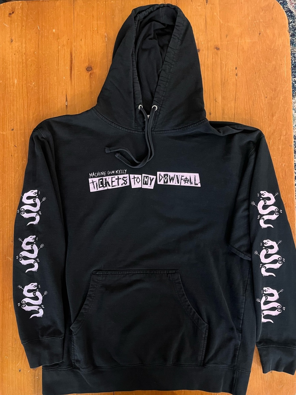Machine Gun Kelly 'Tickets to My Downfall' Black Hoodie